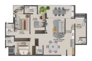 Torre-A-124-m²-planta-padrao-scaled